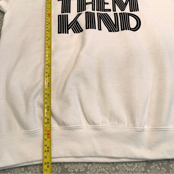 Graphic sweatshirt white and black - Picture 3 of 4